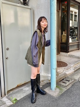 yuka tanakaさん（レディース・160cm）の秋コーディネート