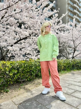 かさん（レディース・146cm）の春コーディネート