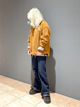 「ファッションの力を信じよう」｜「アイテム（その他トップス）」を使った、かさん（レディース・146cm）の秋コーディネート