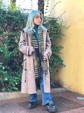 かさん（レディース・146cm）の秋コーディネート