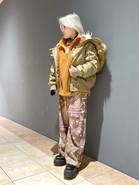 「ファッションの力を信じよう」｜「アイテム（その他トップス）」を使った、かさん（レディース・146cm）の秋コーディネート