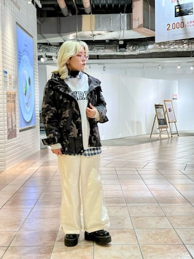 かさん（レディース・146cm）の春コーディネート