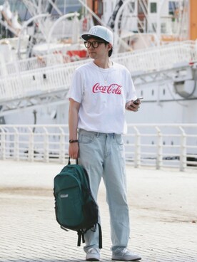 naokさん（メンズ・175cm）の夏コーディネート