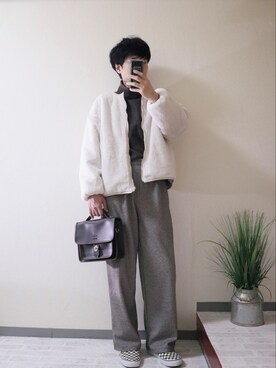 「classicalelf（クラシカルエルフ）のアイテム（ブルゾン）」を使った、naokさん（メンズ・175cm）の秋コーディネート