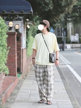 naokさん(メンズ・175cm)の夏コーディネート