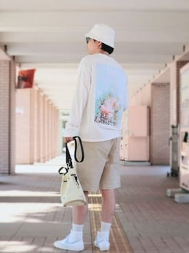 naokさん（メンズ・175cm）の夏コーディネート