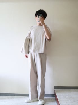 「TABI PAL（タビパル）のアイテム」を使った、naokさん（メンズ・175cm）の夏コーディネート