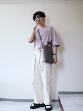 naokさん（メンズ・175cm）の夏コーディネート