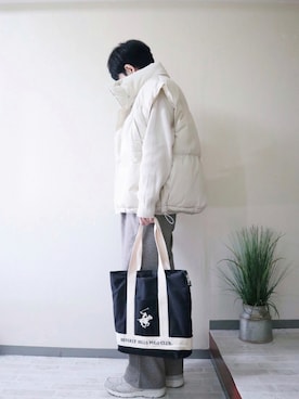 「ペールトーン」｜「アイテム（ジャケット/アウター）」を使った、naokさん（メンズ・175cm）の冬コーディネート