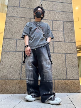「ADRER（アドラー）のアイテム（バッグ）」を使った、∀imuさん（メンズ・171cm）の夏コーディネート