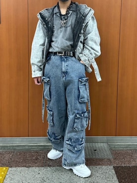 CLELのマウンテンパーカーを使った人気ファッション