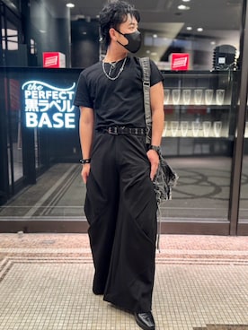 「アイテム（ウォレットチェーン）」を使った、∀imuさん（メンズ・171cm）の夏コーディネート