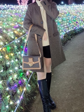 HARUKAさん（骨格ストレート・レディース・168cm）の秋コーディネート