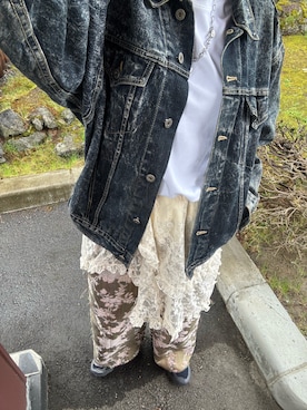 「CIAOPANIC（チャオパニック）のアイテム」を使った、HARUKAさん（レディース・168cm）の秋コーディネート