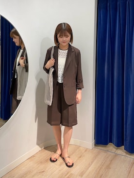 kanaguchiさん（レディース・165cm）の春コーディネート