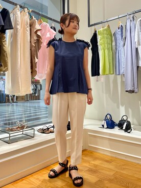 kanaguchiさん（レディース・164cm）の夏コーディネート