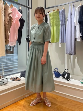 kanaguchiさん（レディース・164cm）の夏コーディネート