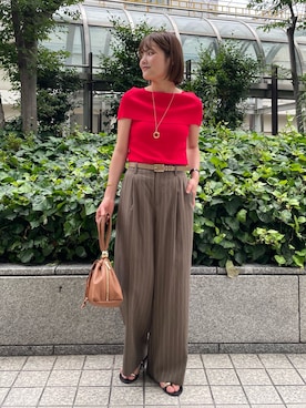 kanaguchiさん(レディース・165cm)の夏コーディネート