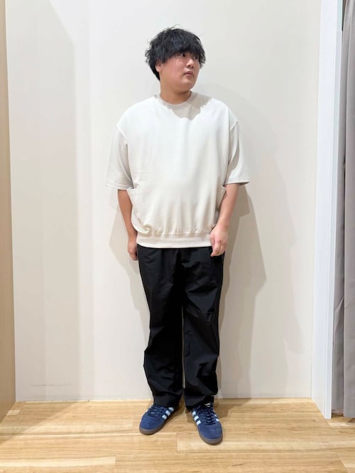 サイドストレージ半袖ポンチTops
