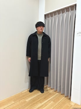 「アイテム（その他トップス）」を使った、たちばなさん（メンズ・180cm）の冬コーディネート