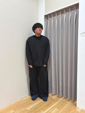 「アイテム（サンダル）」を使った、たちばなさん（メンズ・180cm）の秋コーディネート