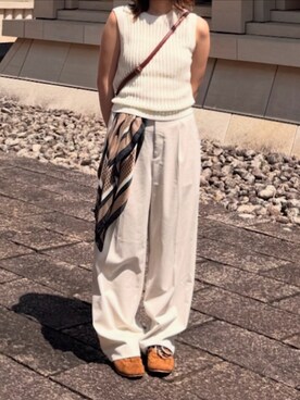 「ジーユー」｜Mioさん（レディース・153cm）の秋コーディネート