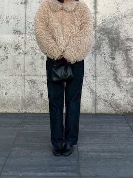 「ammy.（エイミードット）のアイテム」を使った、Mioさん（レディース・153cm）の冬コーディネート