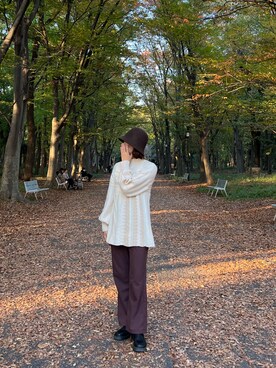 Mioさん（レディース・154cm）の秋コーディネート