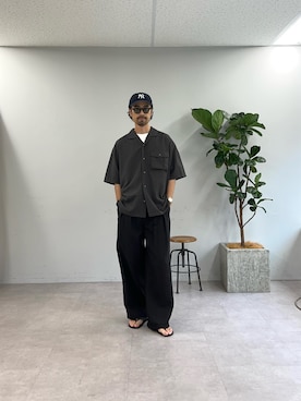 「CIAOPANIC TYPY（チャオパニックティピー）のアイテム」を使った、Mr.KPさん（メンズ・175cm）の夏コーディネート