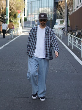 「CIAOPANIC TYPY（チャオパニックティピー）のアイテム（ジャケット/アウター）」を使った、Mr.KPさん（メンズ・175cm）の春コーディネート