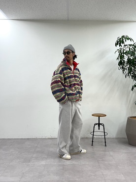 「CIAOPANIC TYPY（チャオパニックティピー）のアイテム（ブルゾン）」を使った、Mr.KPさん（メンズ・175cm）の秋コーディネート