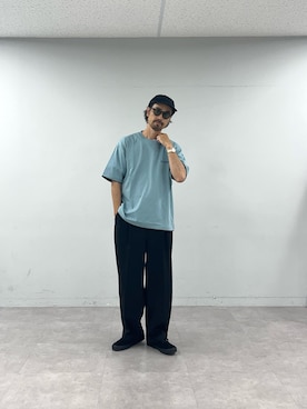 「CIAOPANIC TYPY（チャオパニックティピー）のアイテム」を使った、Mr.KPさん（メンズ・175cm）の夏コーディネート