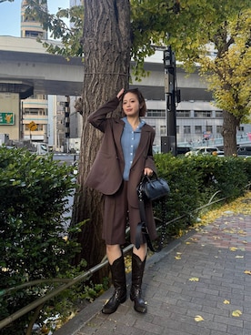 ぺえさん(レディース・166cm)の冬コーディネート