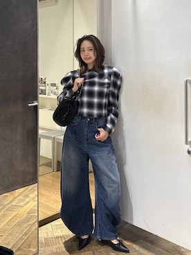 ぺえさん（レディース・166cm）の秋コーディネート