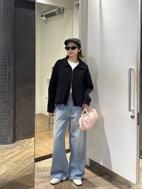 「JEANASIS（ジーナシス）のアイテム」を使った、ぺえさん（レディース・166cm）の春コーディネート