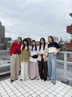 ぺえさん（レディース・166cm）の春コーディネート