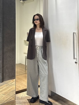 ぺえさん(レディース・166cm)の夏コーディネート
