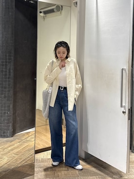 ぺえさん（レディース・166cm）の春コーディネート