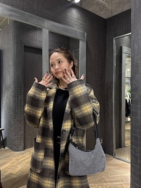 「アイテム（ハンドバッグ）」を使った、ぺえさん（レディース・166cm・30代）の冬コーディネート