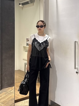 ぺえさん（レディース・166cm）の夏コーディネート