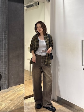 ぺえさん（レディース・166cm）の夏コーディネート