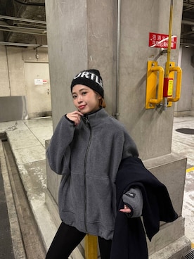 「アイテム（チェスターコート）」を使った、ぺえさん（レディース・166cm・30代）の秋コーディネート