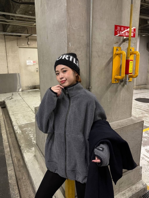 JEANASIS（ジーナシス） ブルゾン アウター 「Les Fleurs」フリース