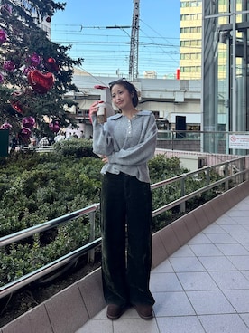 「アイテム（その他シューズ）」を使った、ぺえさん（レディース・166cm・20代）の冬コーディネート