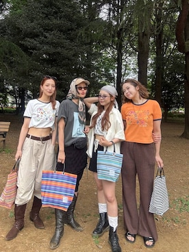 ぺえさん(レディース・166cm)の夏コーディネート