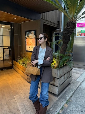 ぺえさん（レディース・166cm）の春コーディネート