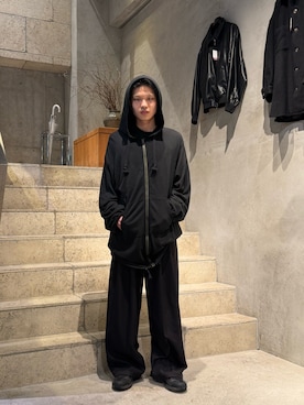 「Toironier（トワロニエ）のアイテム」を使った、llleiiiさん（メンズ・173cm）の春コーディネート