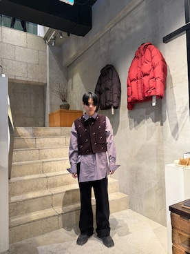 llleiiiさん（メンズ・173cm）の冬コーディネート