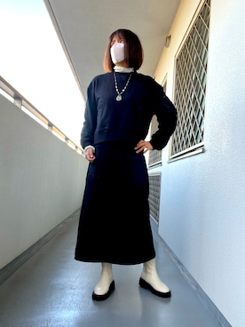 グンタさん（レディース・160cm・50代）の冬コーディネート