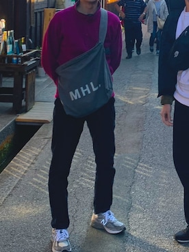 あおマンさん（メンズ・173cm）の冬コーディネート